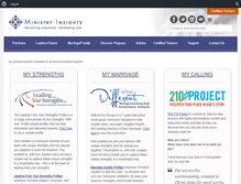Tablet Screenshot of ministryinsights.com